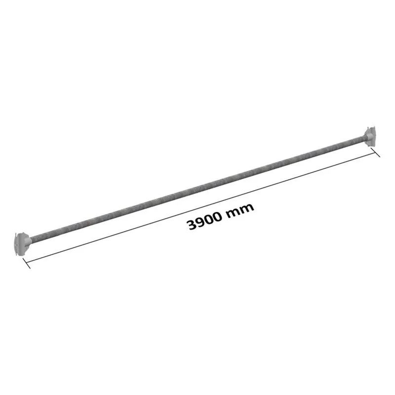 Sivutuubi Varax 110 l Harmaa, Harmaa