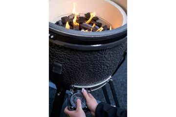 Sytytyspuhallin Mustang Ignition Sopii Kamado L:lle ja XL:lle - Musta - Piha & ulkoaltaat - Grillaus - Grillitarvikkeet
