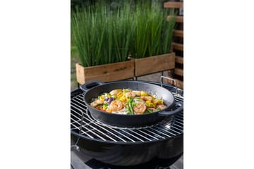 Hiiligrilli Mustang Gourmet 57 - Musta - Piha & ulkoaltaat - Grillaus - Hiiligrilli