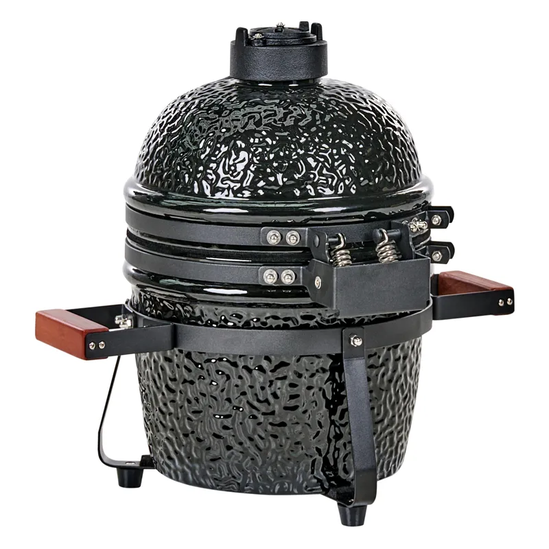Kamado hiiligrilli keramiikka - Musta - Piha & ulkoaltaat - Grillaus - Hiiligrilli