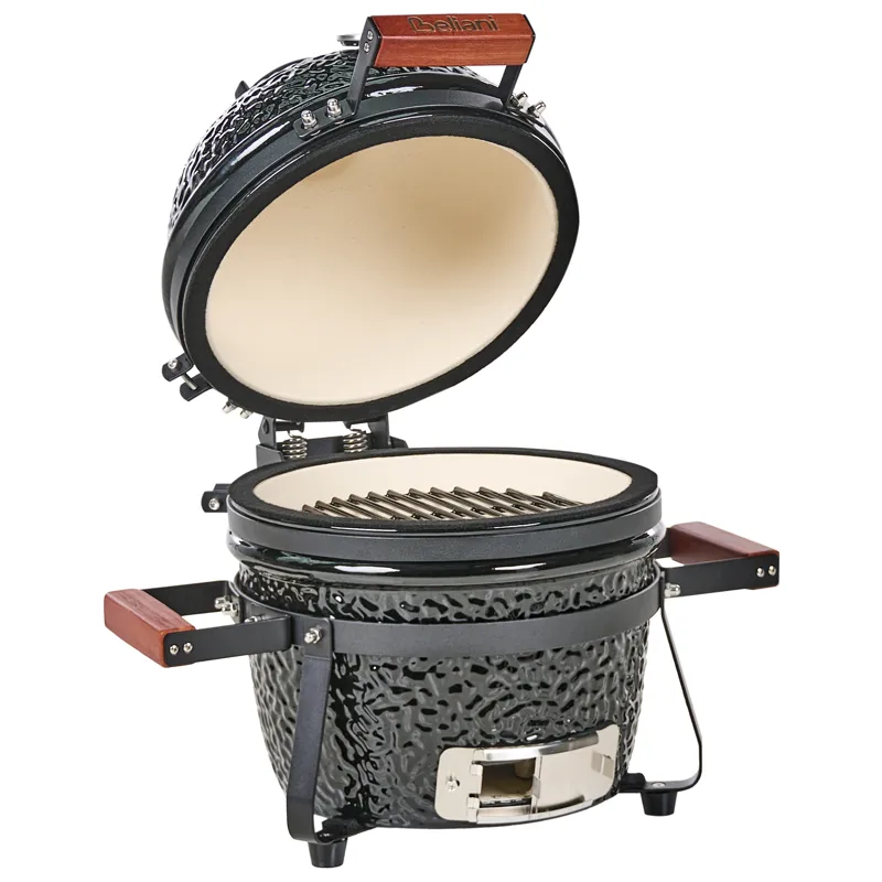 Kamado hiiligrilli keramiikka, Musta