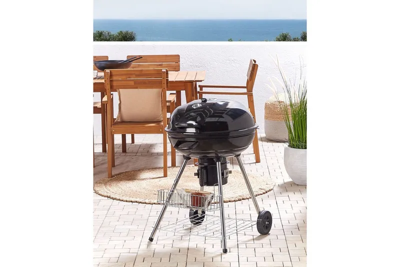 Kolgrill Beliani Marapi Black - Piha & ulkoaltaat - Grillaus - Hiiligrilli