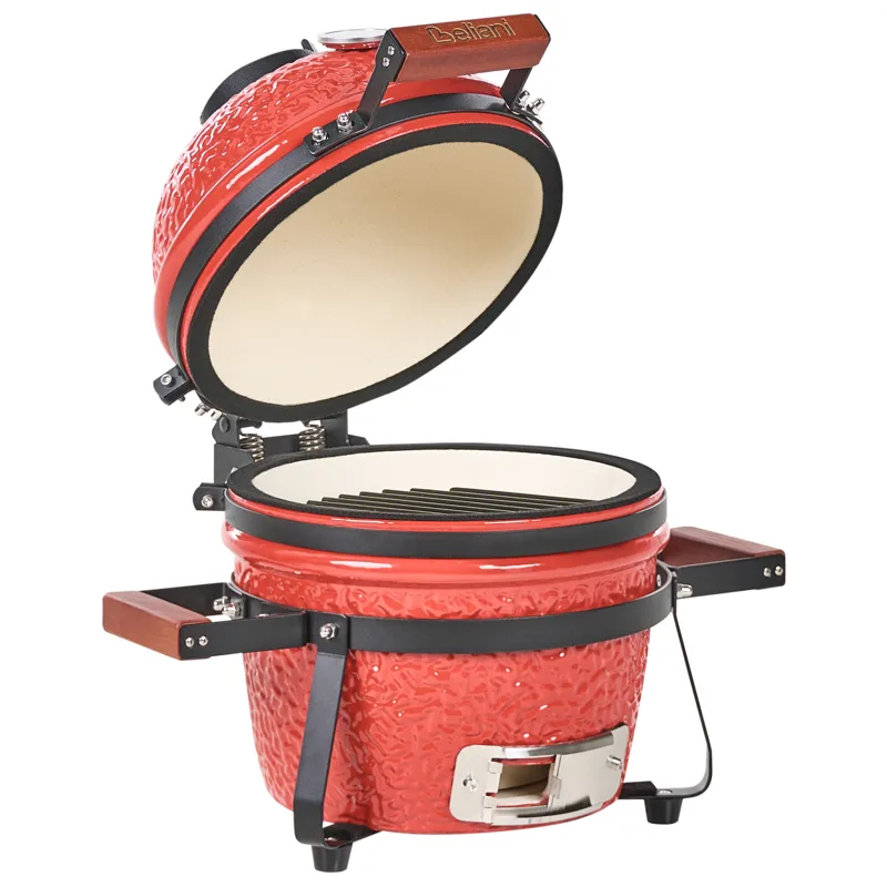 Kamado hiiligrilli keramiikka, Punainen