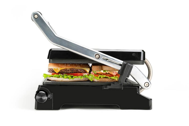 Pöytägrilli Black+Decker Temp Control 2200W Harjattu Teräs - Harmaa - Piha & ulkoaltaat - Grillaus - Muut grillit - Kannettava grilli & retkigrilli