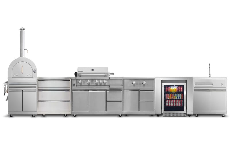 Inox Range - 430SS Stainless - Pizzauuni - Myoutdoorkitchen - Piha & ulkoaltaat - Grillaus - Muut grillit - Pizzauuni & puu-uuni