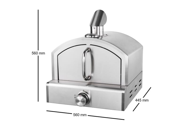 Stainless - Brooklyn Pizzauuni - Myoutdoorkitchen - Piha & ulkoaltaat - Grillaus - Muut grillit - Pizzauuni & puu-uuni