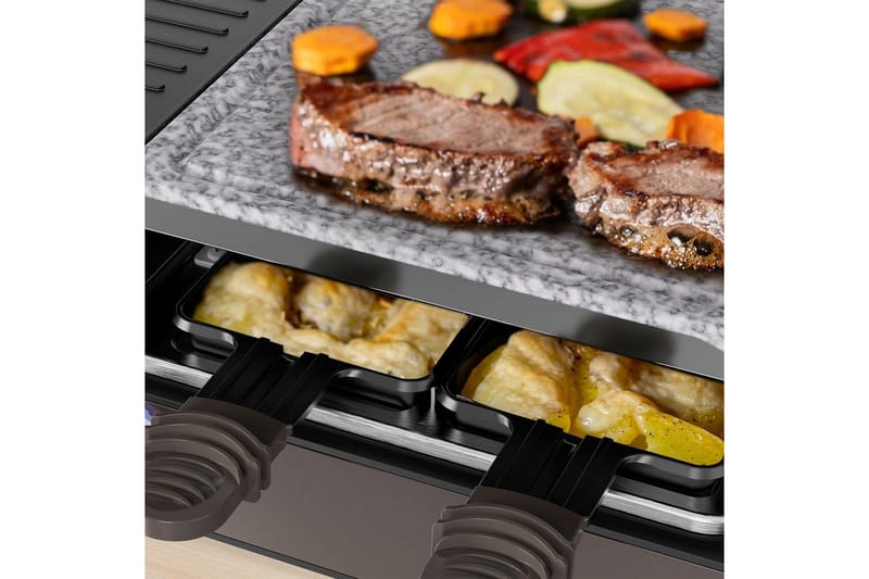 Raclettegrilli Black+Decker - Hopea - Piha & ulkoaltaat - Grillaus - Muut grillit - Raclette-grilli