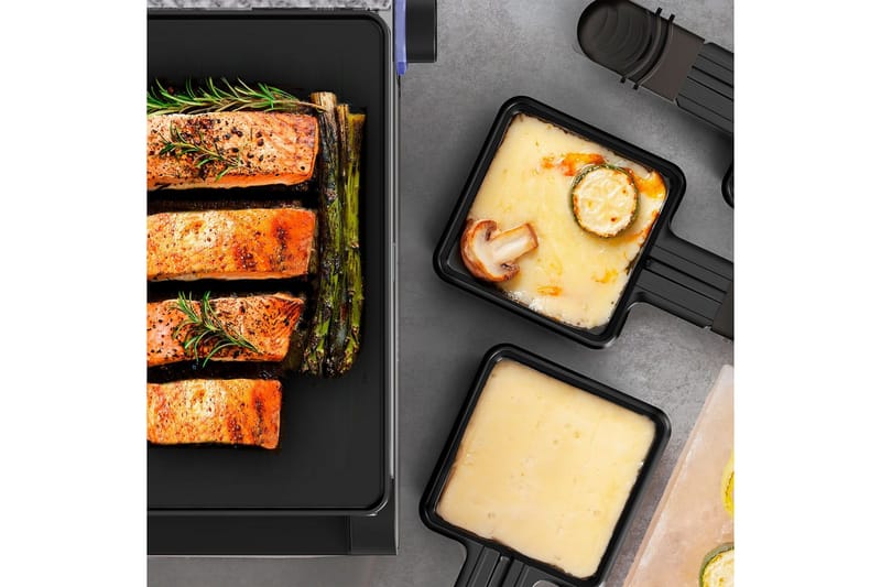 Raclettegrilli Black+Decker - Hopea - Piha & ulkoaltaat - Grillaus - Muut grillit - Raclette-grilli