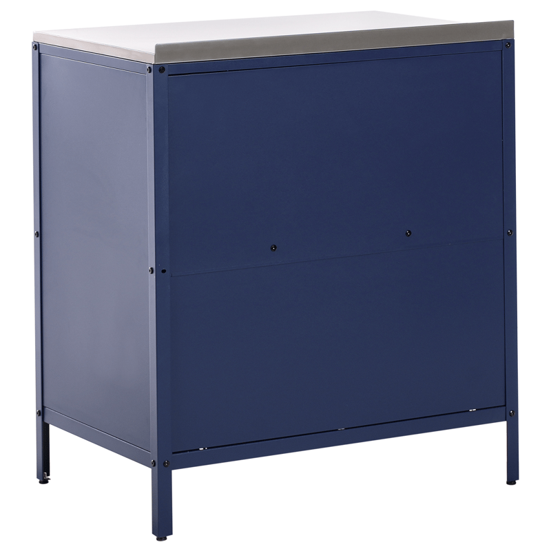 2-osainen ulkokeittiö Vilama Teräs - Sininen/Hopea - Piha & ulkoaltaat - Grillaus - Ulkokeittiö - Valmis ulkokeittiö