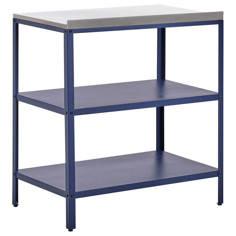 2-osainen ulkokeittiö Vilama Teräs - Sininen/Hopea - Piha & ulkoaltaat - Grillaus - Ulkokeittiö - Valmis ulkokeittiö