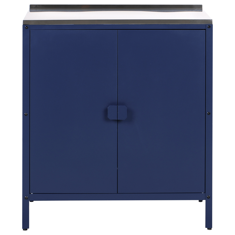 2-osainen ulkokeittiö Vilama Teräs - Sininen/Hopea - Piha & ulkoaltaat - Grillaus - Ulkokeittiö - Valmis ulkokeittiö