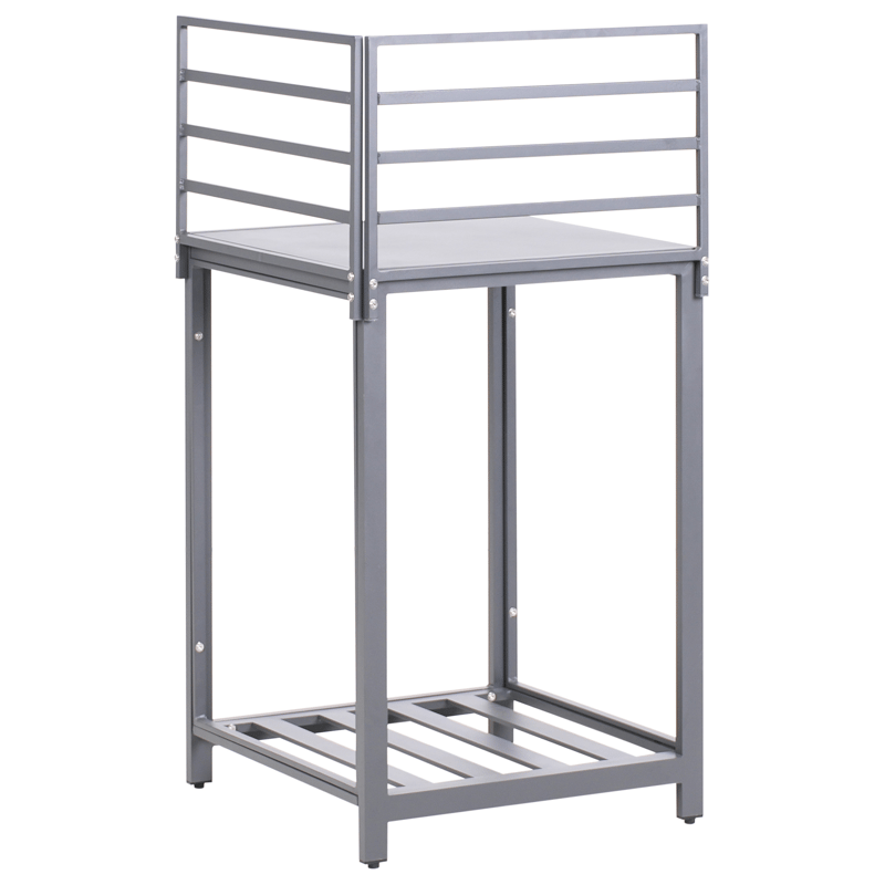 4-osainen ulkokeittiö altaalla Mirador polyrottinki - Harmaa/Beige - Piha & ulkoaltaat - Grillaus - Ulkokeittiö - Valmis ulkokeittiö