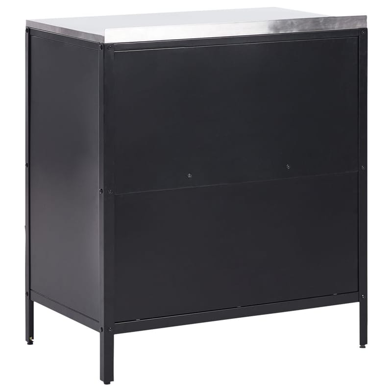 Keittiökaappi Vilama - Musta, Hopea - Piha & ulkoaltaat - Grillaus - Ulkokeittiö - Valmis ulkokeittiö