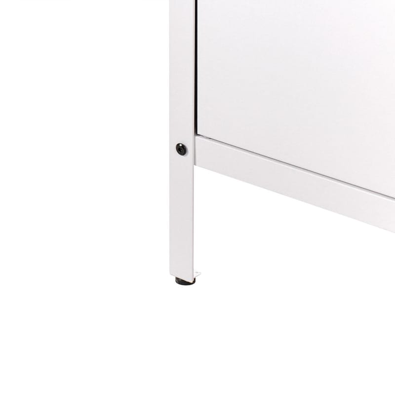 Keittiökaappi Vilama - Valkoinen, Hopea - Piha & ulkoaltaat - Grillaus - Ulkokeittiö - Valmis ulkokeittiö