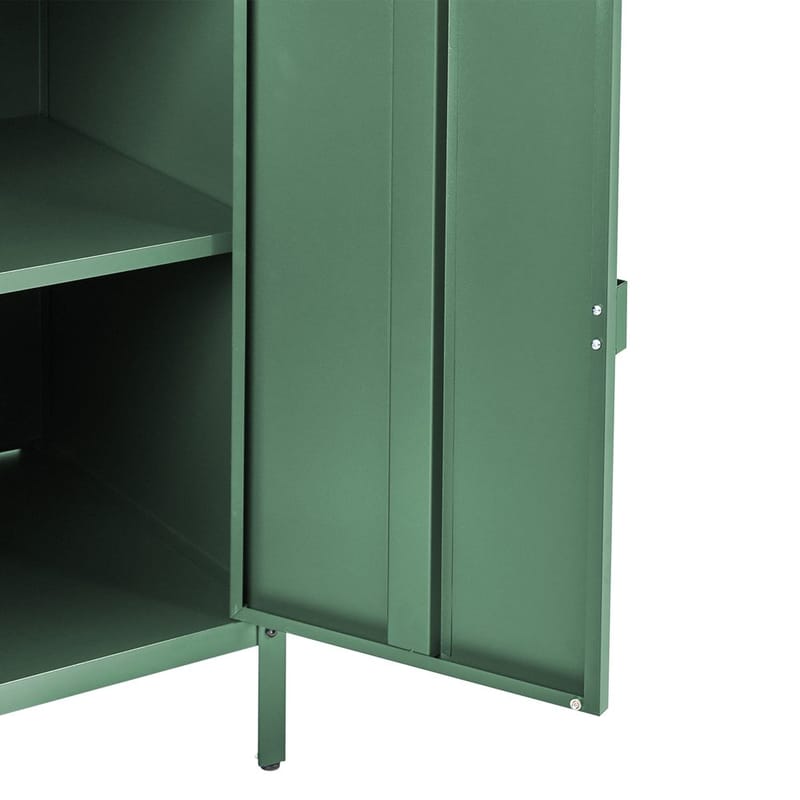 Keittiökaappi Vilama - Vihreä, Hopea - Piha & ulkoaltaat - Grillaus - Ulkokeittiö - Valmis ulkokeittiö