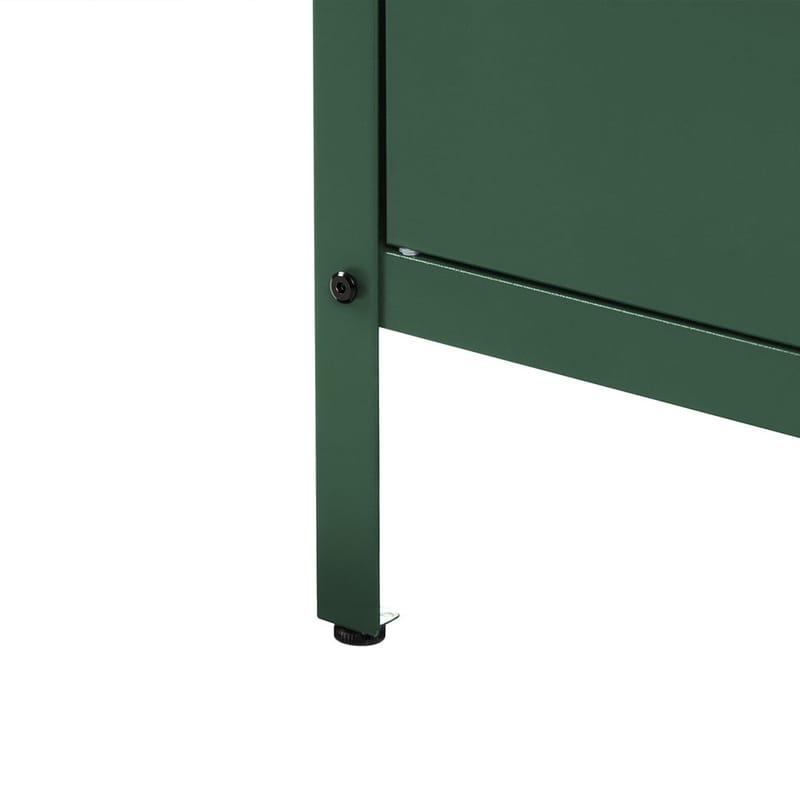 Keittiökaappi Vilama - Vihreä, Hopea - Piha & ulkoaltaat - Grillaus - Ulkokeittiö - Valmis ulkokeittiö