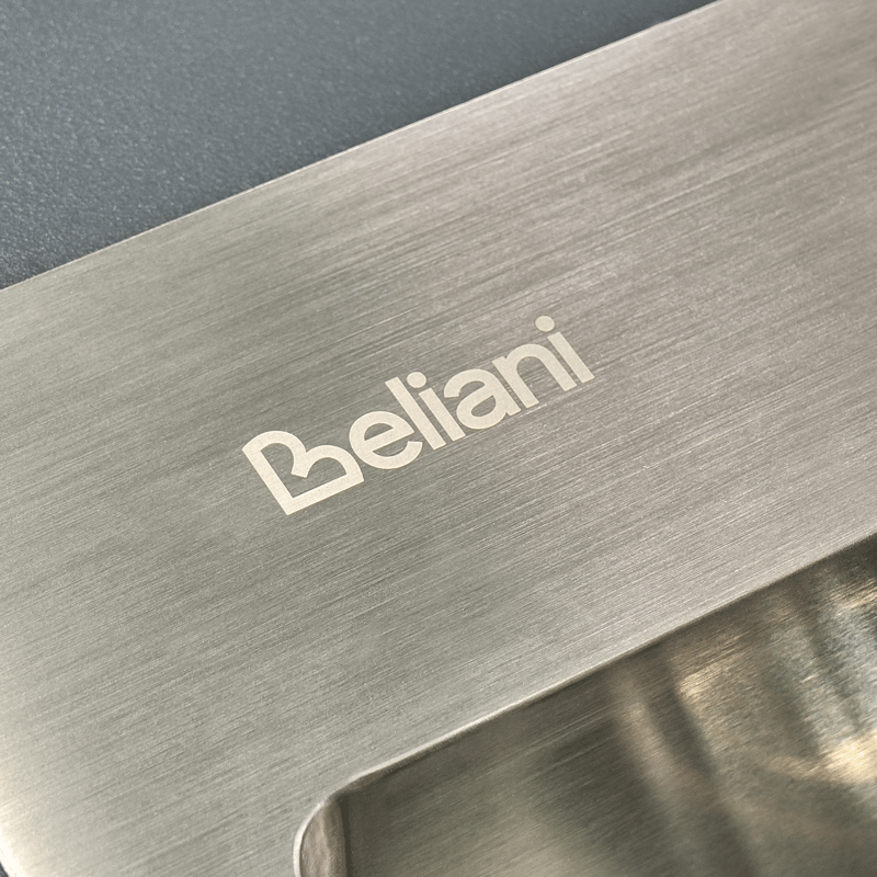 Keittiösaareke altaalla ulkokäyttöön Brucoli akaasiapuu - Ruskea/harmaa/musta/hopea - Piha & ulkoaltaat - Grillaus - Ulkokeittiö - Valmis ulkokeittiö