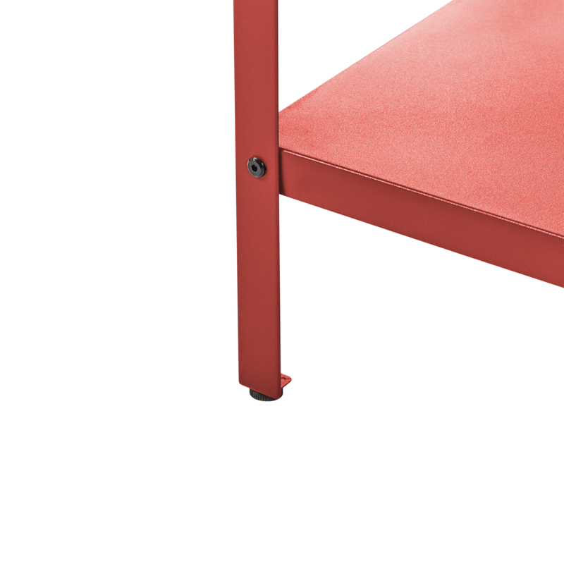 Keittiösaareke altaalla ulkokäyttöön Vilama - Punainen/Hopea - Piha & ulkoaltaat - Grillaus - Ulkokeittiö - Valmis ulkokeittiö