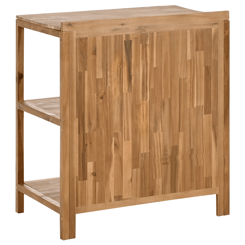 Keittiösaareke ulkokäyttöön Venosa akaasiapuu - Ruskea - Piha & ulkoaltaat - Grillaus - Ulkokeittiö - Valmis ulkokeittiö