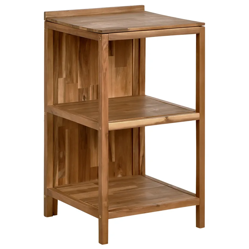 Keittiösaareke ulkokäyttöön Venosa akaasiapuu, Ruskea