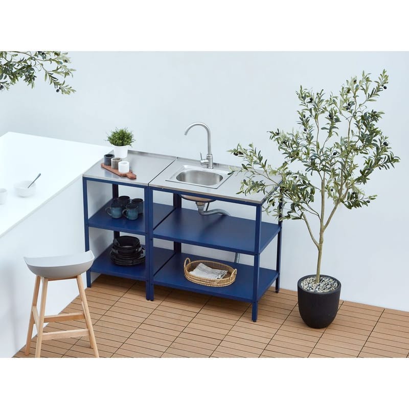 Keittiösaareke Vilama - Piha & ulkoaltaat - Grillaus - Ulkokeittiö - Valmis ulkokeittiö