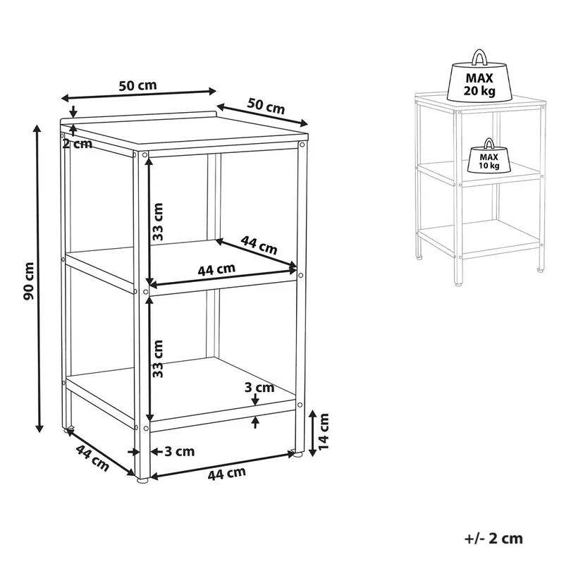 Pieni keittiösaari Vilama - Vihreä, Hopea - Piha & ulkoaltaat - Grillaus - Ulkokeittiö - Valmis ulkokeittiö