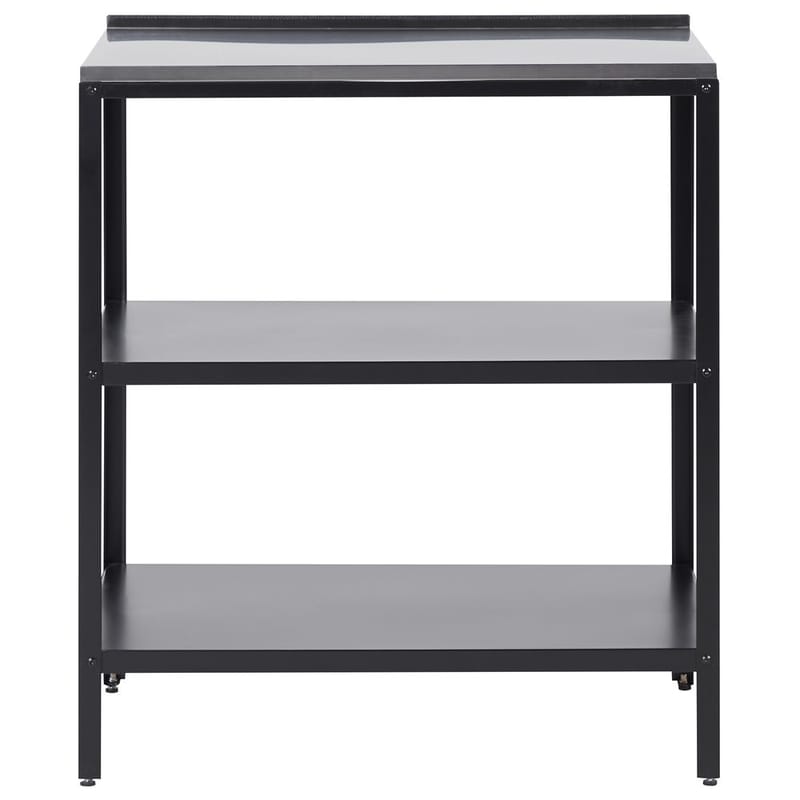 Suuri keittiösaareke Vilama - Musta, Hopea - Piha & ulkoaltaat - Grillaus - Ulkokeittiö - Valmis ulkokeittiö