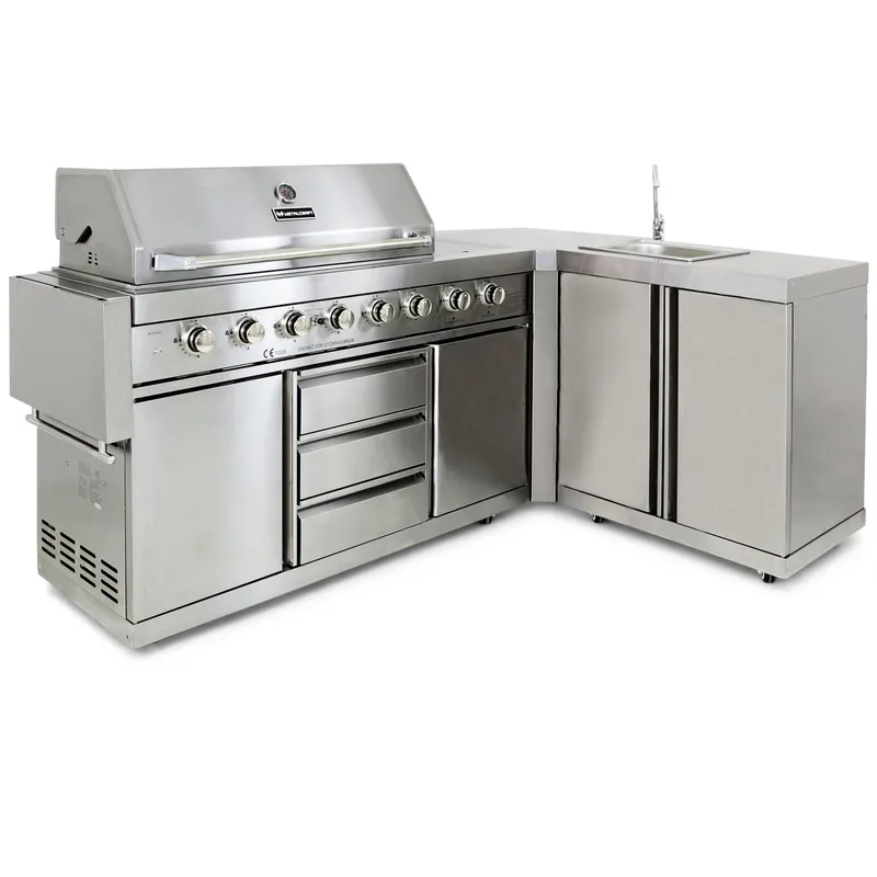 Byggsats utekök Metalcraft Silver, undefined