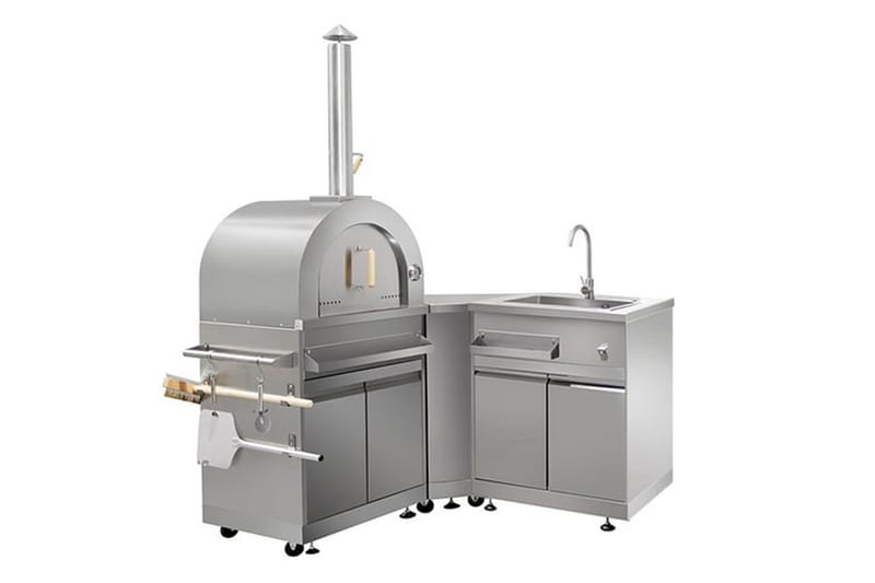 Inox Range - 430SS Stainless - Kulmamoduuli - Myoutdoorkitchen - Piha & ulkoaltaat - Grillaus - Ulkokeittiö - Tee oma ulkokeittiösi
