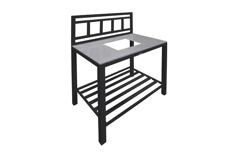 Ulkokeittiön Keskiosa Atlantis 90x60 cm Musta, Venture Home