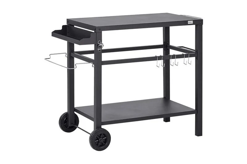 Trädgårdskök Beliani Staletti Black, undefined