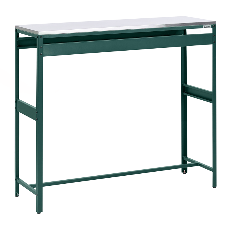 Ulkokeittiösetti 2-osainen baaripöydällä Maenza Teräs - Vihreä/musta - Piha & ulkoaltaat - Grillaus - Ulkokeittiö - Valmis ulkokeittiö