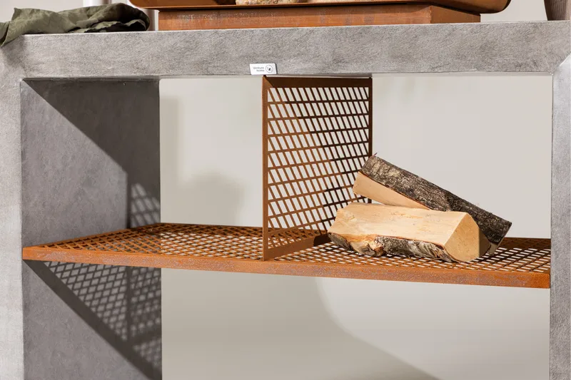 Velas Ulkokeittiö grillillä 120x60 cm - Vaaleanharmaa - Piha & ulkoaltaat - Grillaus - Ulkokeittiö - Valmis ulkokeittiö