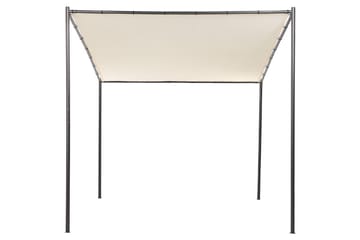 Trädgårdspergola Beliani Vimino Beige||Black - Piha & ulkoaltaat - Grillaus - Grillitarvikkeet - Grilliteltta