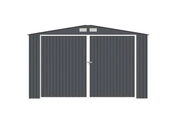 Förråd Eddison 20,5 m² Dark grey - Piha & ulkoaltaat - Lasiterassi & pihamökki - Varastot & liiterit - Varastot