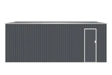 Förråd Eddison 20,5 m² Dark grey - Piha & ulkoaltaat - Lasiterassi & pihamökki - Varastot & liiterit - Varastot