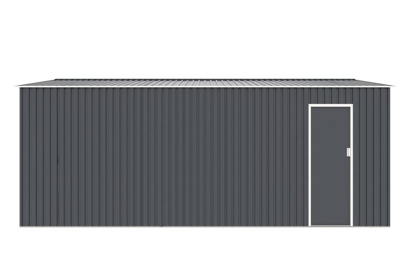 Förråd Eddison 20,5 m² Dark grey - Piha & ulkoaltaat - Lasiterassi & pihamökki - Varastot & liiterit - Varastot