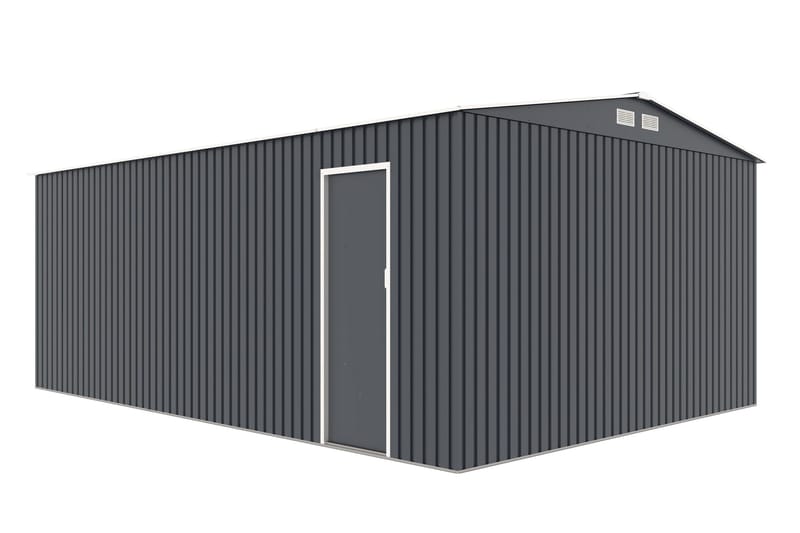 Förråd Eddison 20,5 m² Dark grey - Piha & ulkoaltaat - Lasiterassi & pihamökki - Varastot & liiterit - Varastot