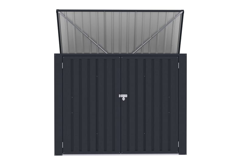 Fornorth Jätesuoja 173x101x131 cm - Tummanharmaa - Piha & ulkoaltaat - Lasiterassi & pihamökki - Varastot & liiterit - Roskakatos
