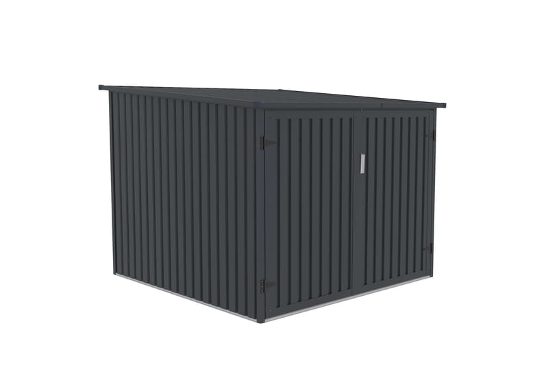 Fornorth Pyöräkatos neljälle pyörälle 203x198x157 cm - Tummanharmaa - Piha & ulkoaltaat - Lasiterassi & pihamökki - Varastot & liiterit - Pyörävaja & pyöräteline
