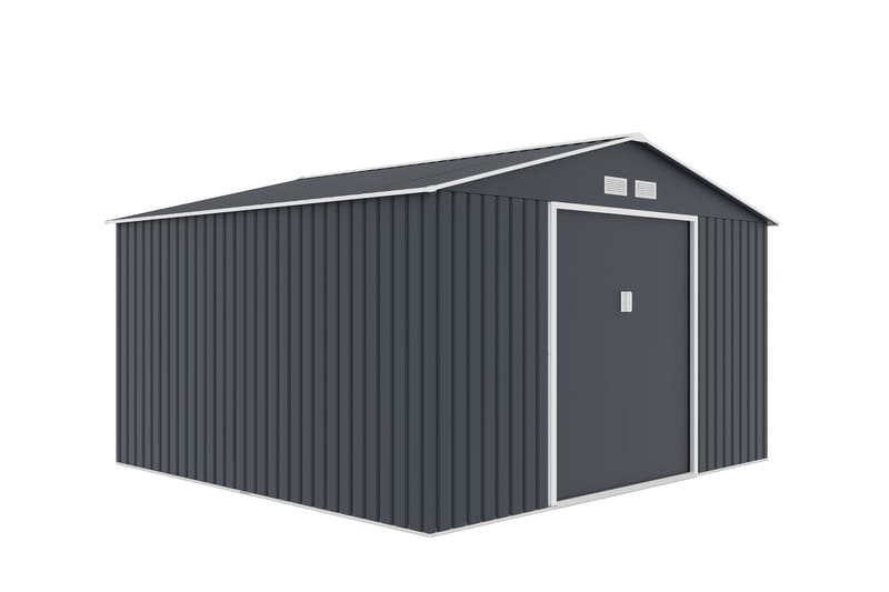 Jerone Varasto 11 m², Tumman harmaa