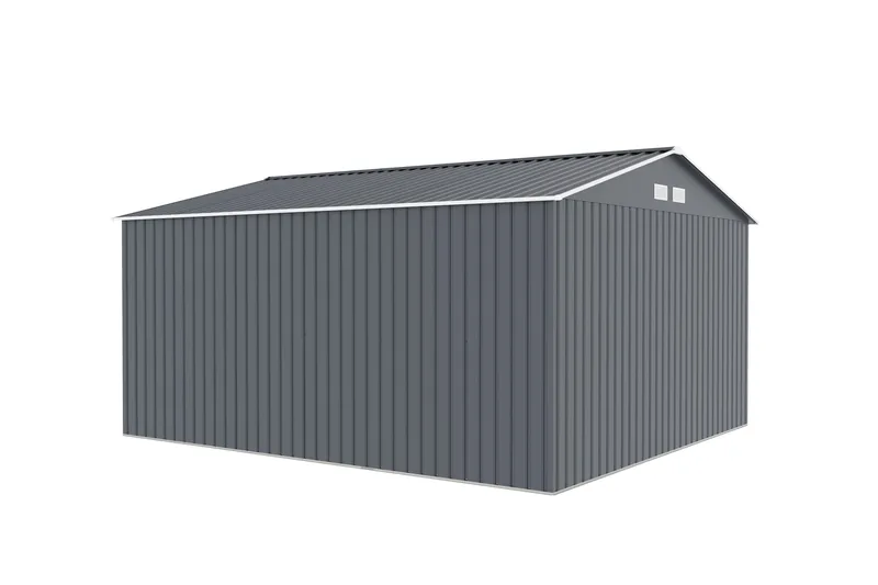 Jerone Varasto 13,2 m² - Tumman harmaa - Piha & ulkoaltaat - Lasiterassi & pihamökki - Varastot & liiterit - Varastot