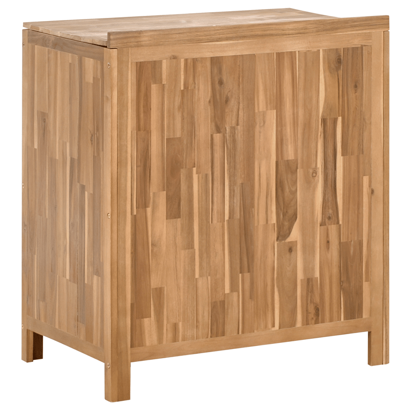 Keittiökaappi ulkokäyttöön Venosa akaasiapuu 50x80 cm - Ruskea - Piha & ulkoaltaat - Grillaus - Ulkokeittiö - Valmis ulkokeittiö