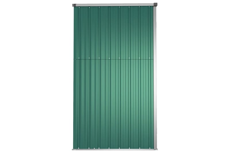 Puutarhan työkaluvaja vihreä 225x89x161 cm galvanoitu teräs - Vihreä - Piha & ulkoaltaat - Lasiterassi & pihamökki - Varastot & liiterit - Varastot