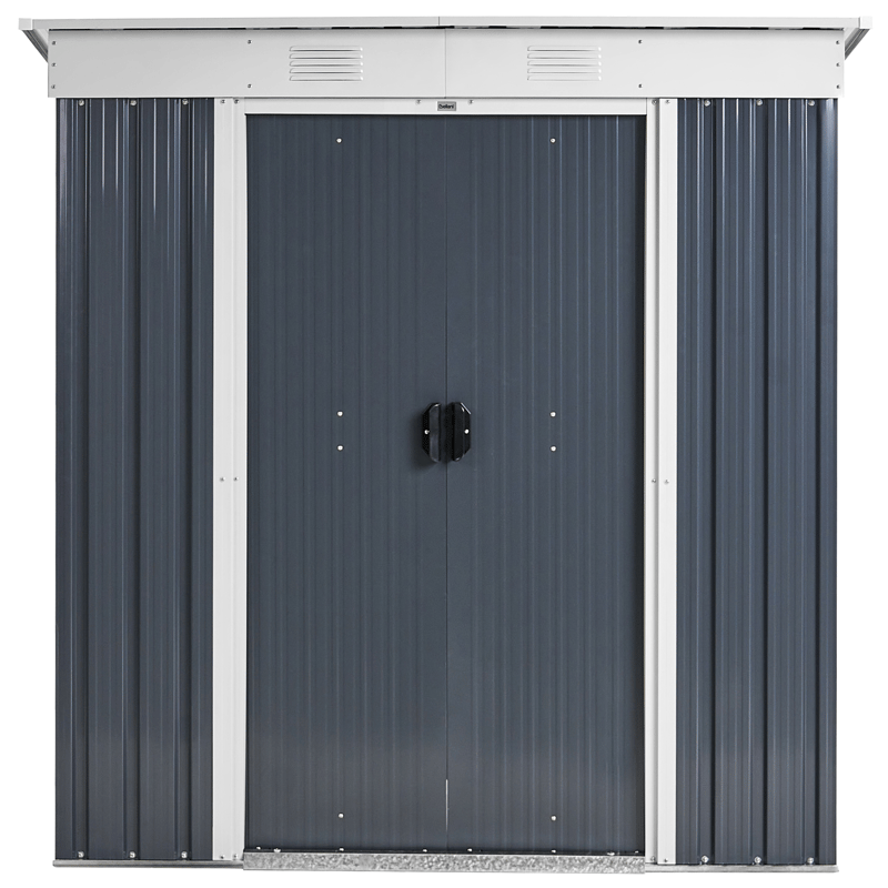 Puutarhavaja Acilia 110x174 cm - Harmaa/Valkoinen - Piha & ulkoaltaat - Lasiterassi & pihamökki - Varastot & liiterit - Varastot
