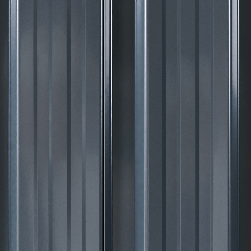 Puutarhavaja Aisone 89x150 cm - Harmaa/Valkoinen - Piha & ulkoaltaat - Lasiterassi & pihamökki - Varastot & liiterit - Työkaluvaja