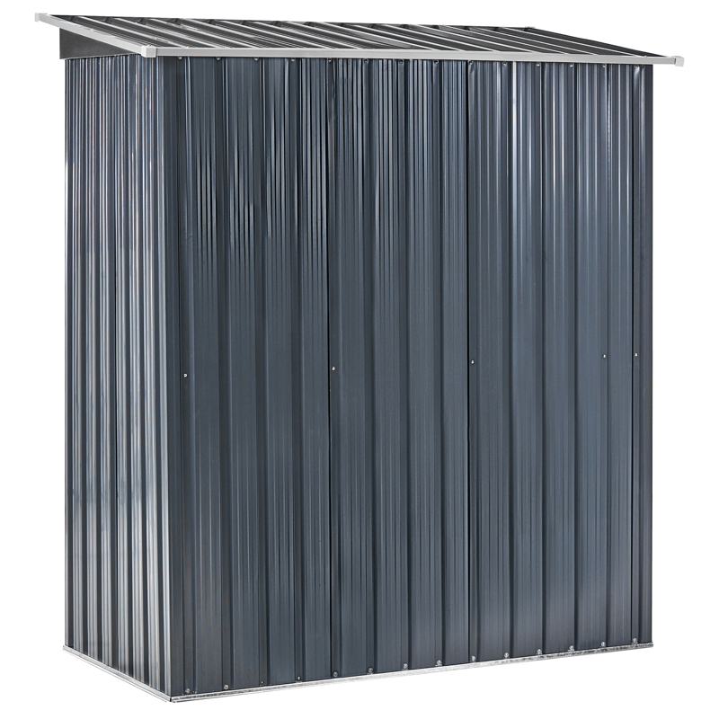 Puutarhavaja Aisone 89x150 cm - Harmaa/Valkoinen - Piha & ulkoaltaat - Lasiterassi & pihamökki - Varastot & liiterit - Työkaluvaja