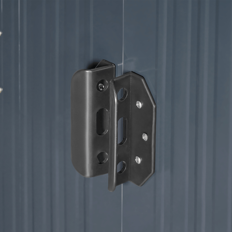 Puutarhavaja Aisone 89x150 cm - Harmaa/Valkoinen - Piha & ulkoaltaat - Lasiterassi & pihamökki - Varastot & liiterit - Työkaluvaja