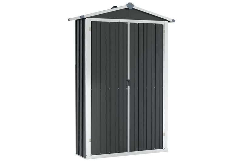 Puutarhavaja antrasiitti 107,5x46x183 cm galvanoitu teräs - Antrasiitti - Piha & ulkoaltaat - Lasiterassi & pihamökki - Varastot & liiterit - Varastot