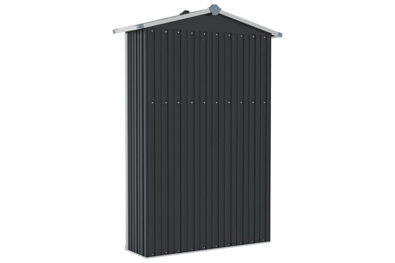 Puutarhavaja antrasiitti 107,5x46x183 cm galvanoitu teräs - Antrasiitti - Piha & ulkoaltaat - Lasiterassi & pihamökki - Varastot & liiterit - Varastot